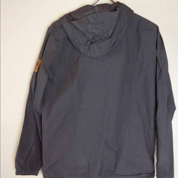 Columbia Full Zip Cotton Nylon Blend Hooded Windbreaker Performance Jacket NWT - Picture 3 of 8